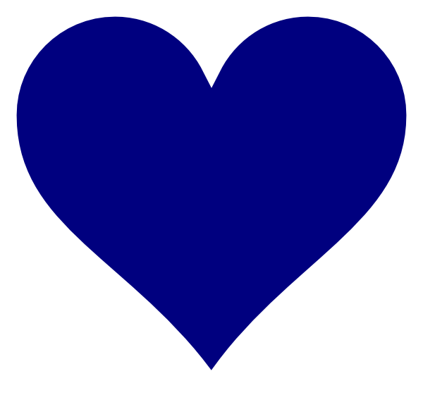 Heart Dark Blue (600x557)