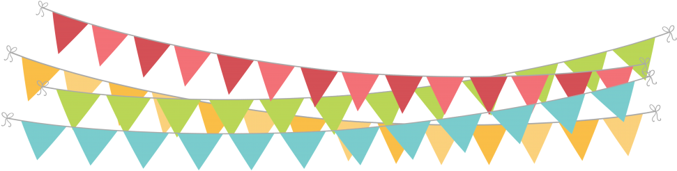 Bash Parties - Paper Lantern Clip Art (982x250)