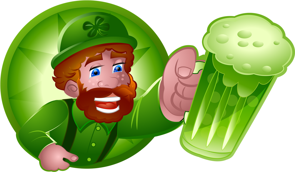 Leprechaun - Cartoon (1002x600)