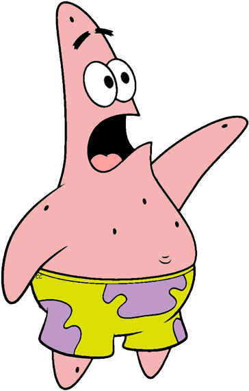 Spongebob Clip Art - Patrick Clipart (370x577)
