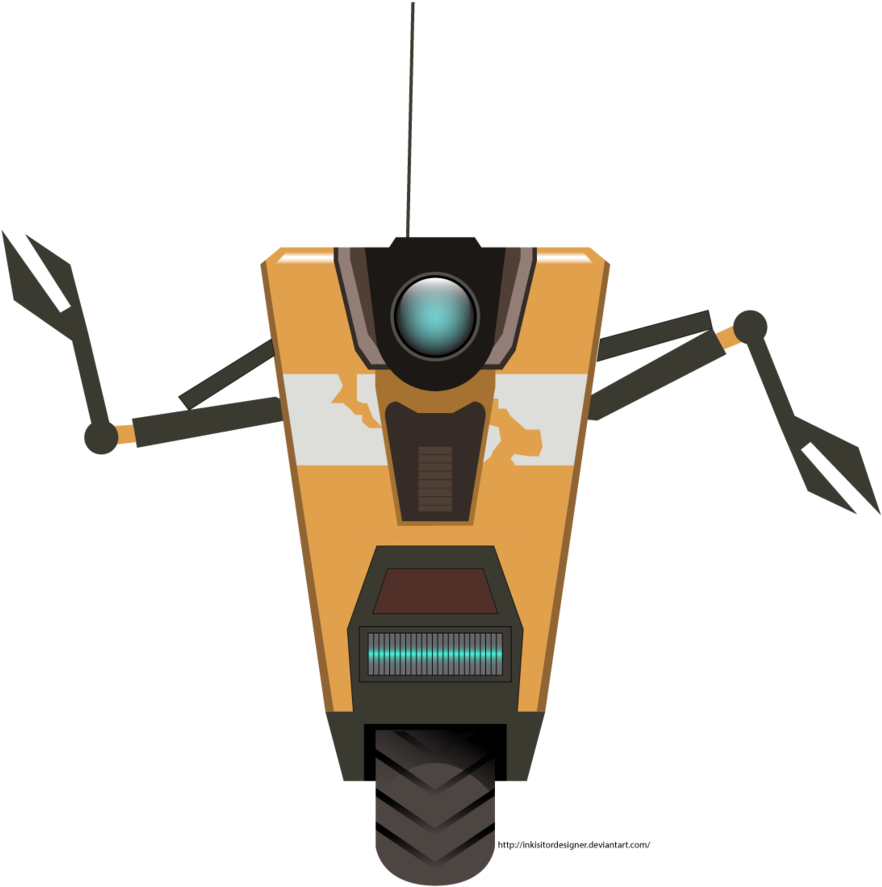 Resemblance - Claptrap Clipart (891x897)