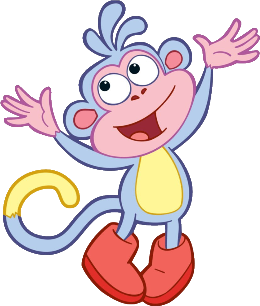 Boots - Boots From Dora The Explorer (1152x1280)
