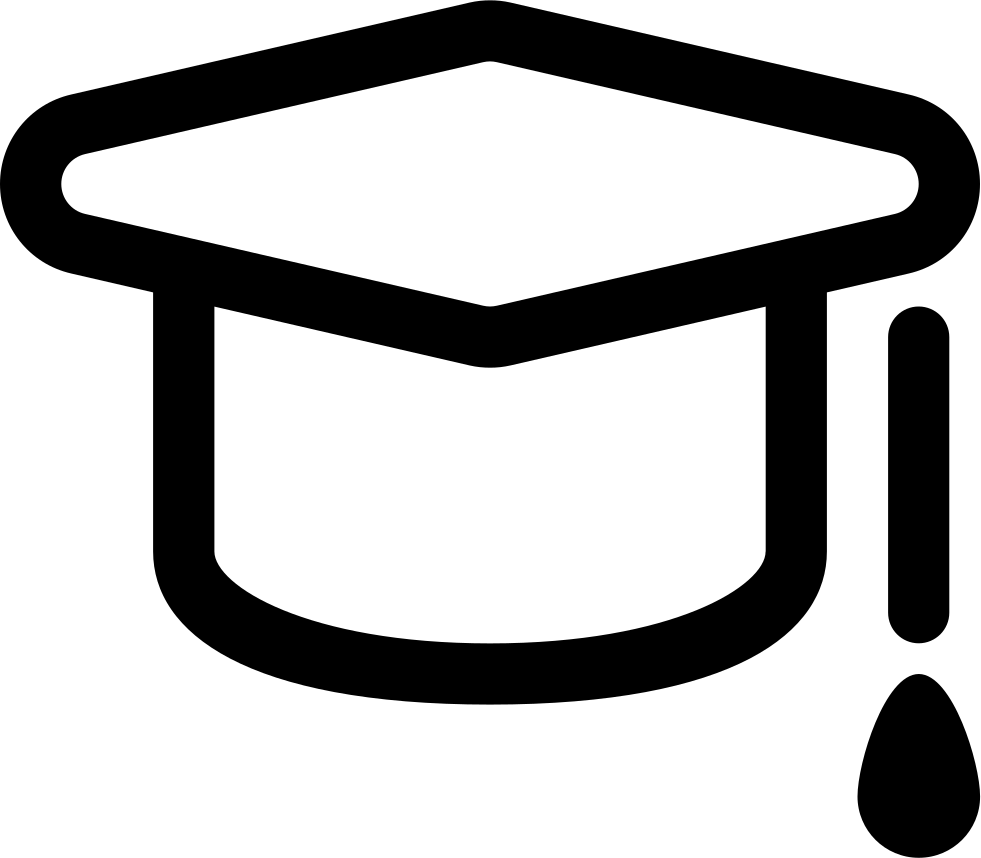 Study Graduation Hat College Comments - Study Icon (981x858)