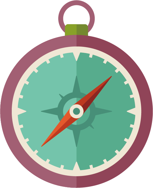 Radar Chart Pie Chart - Compass Vector Png (520x638)