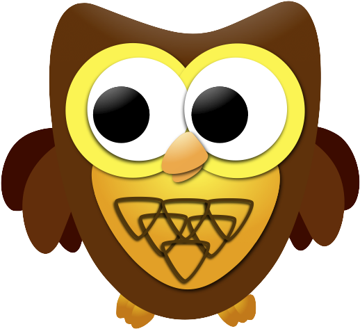 Owlbrownsyellow026 - Portable Network Graphics (598x494)