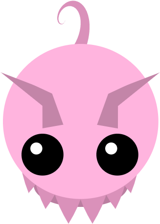 Cthulhu Larva - Cartoon (500x500)