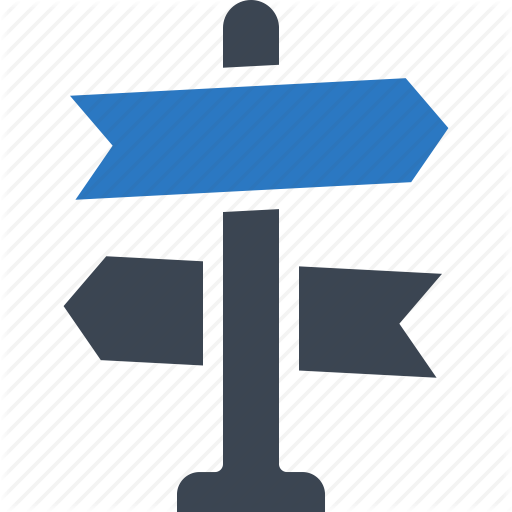 Free Map Directions Icon - Direction, Position, Or Indication Sign (512x512)