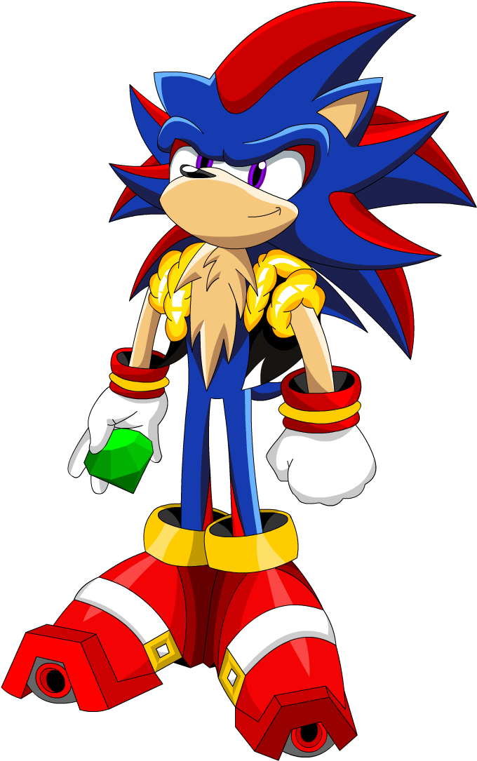 Shadic The Hedgehog - Normal Shadic The Hedgehog (700x1100)