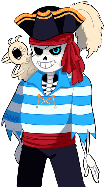 Pirate Sans By Damare - Pirate (600x751)