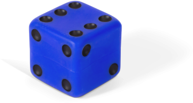 Dice Plastic 15x15x15 Cm - Dice Game (500x500)