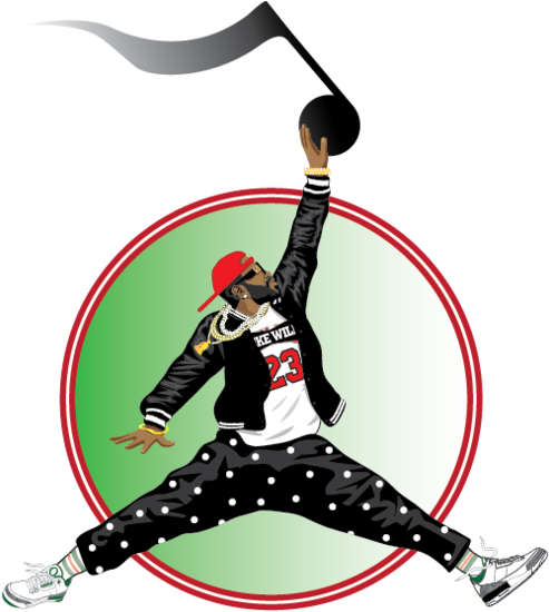 Jordan Jumpman Drawing - Turn (500x556)