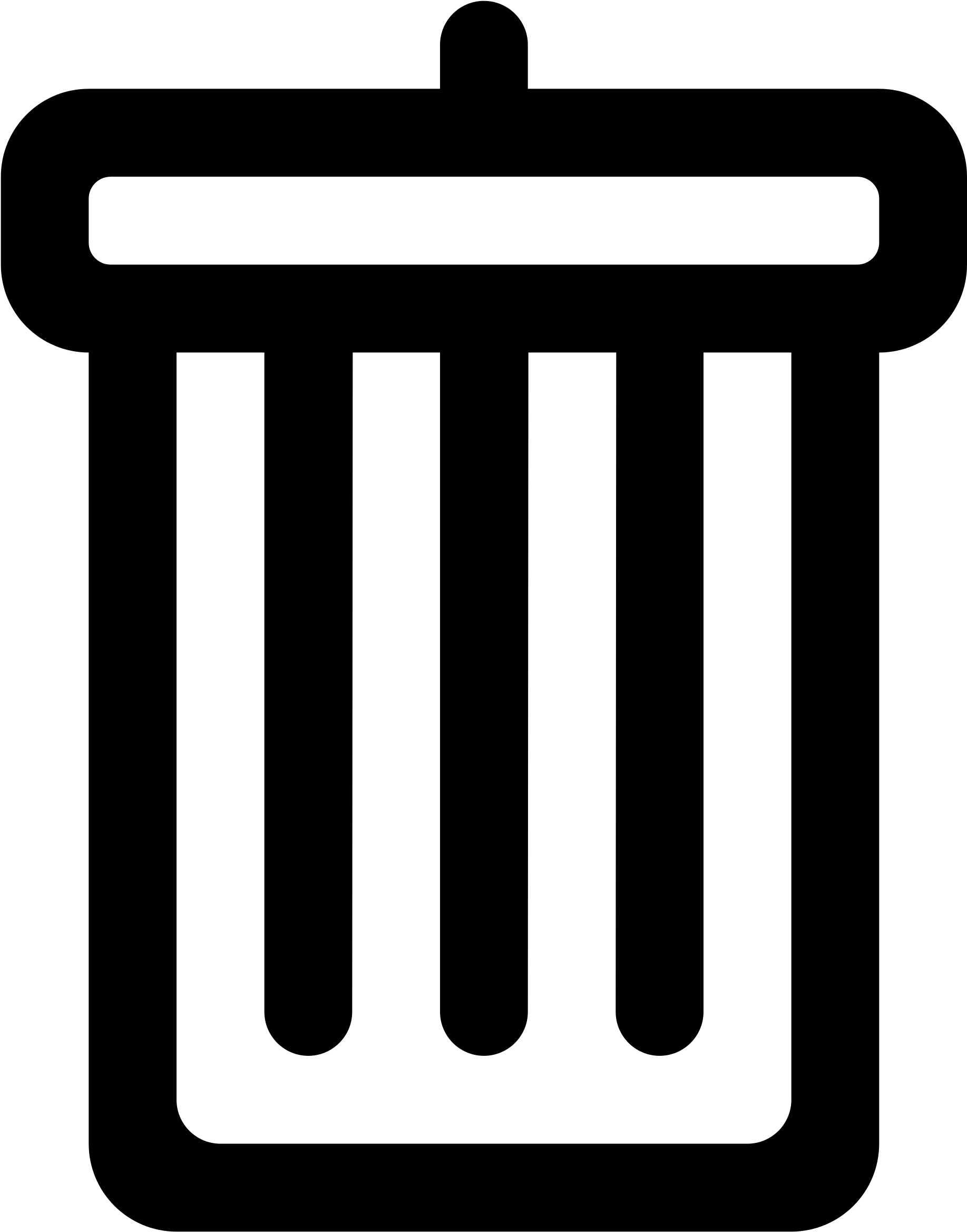 Open - Trash Can Vector Png (2000x2667)