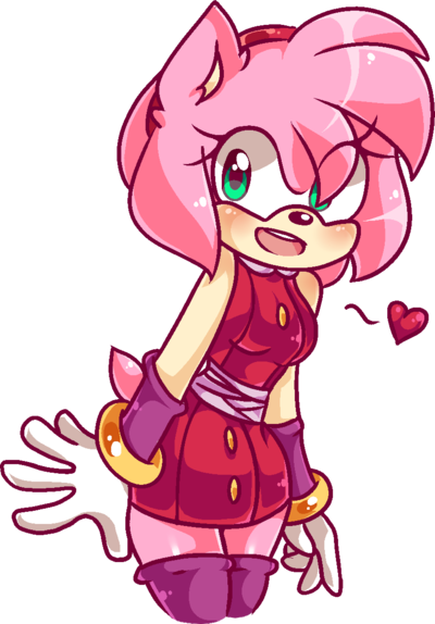 Your Pixel Heroine - Amy Do Sonic Boom (400x574)