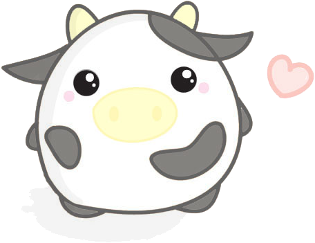 Cow - Illustration (522x351)