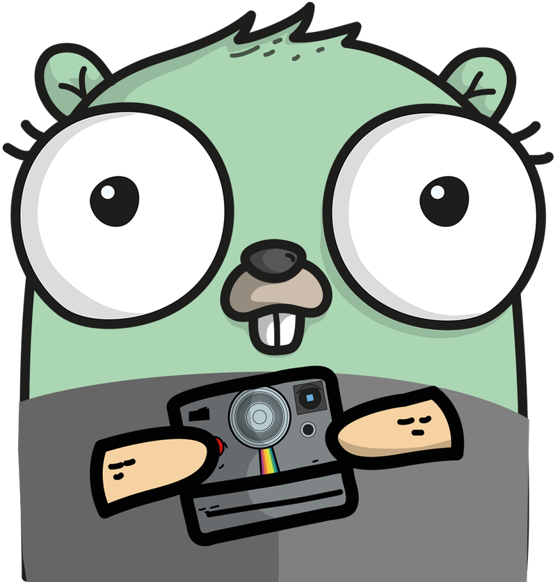 Gopher - Image Processing (1000x1071)