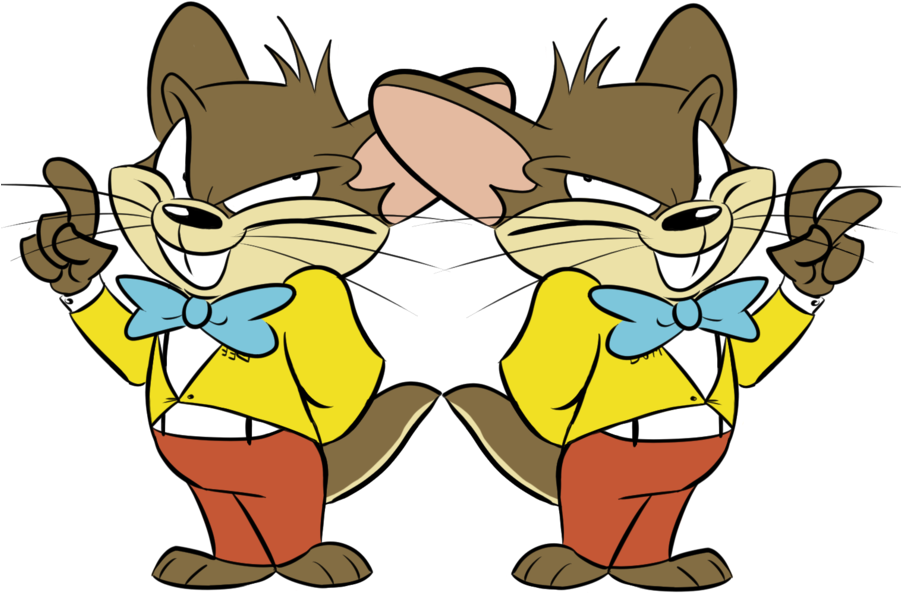 Gopherledee And Gopherledum By Winter-freak - Cartoon (900x679)