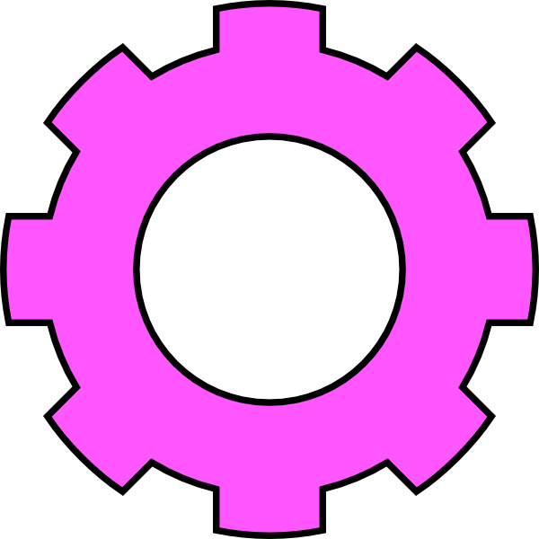 Robot Gear Clipart (600x600)