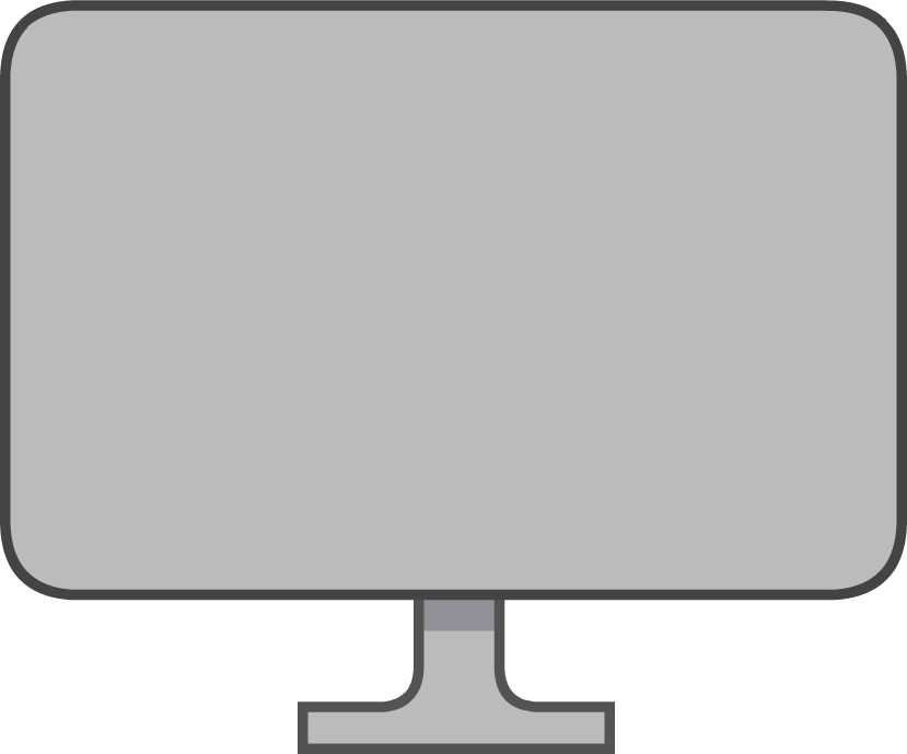 Tv Back - Computer Bfdi (829x689)