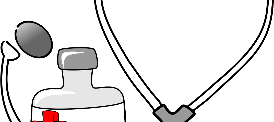 Stethoscope Clipart (1200x480)