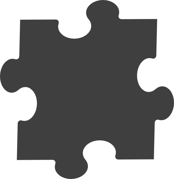 Puzzle Piece Blue (582x597)