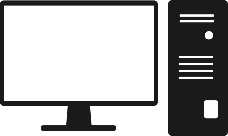 Computer Vector 2, Buy Clip Art - Komputer Vektor (960x574)