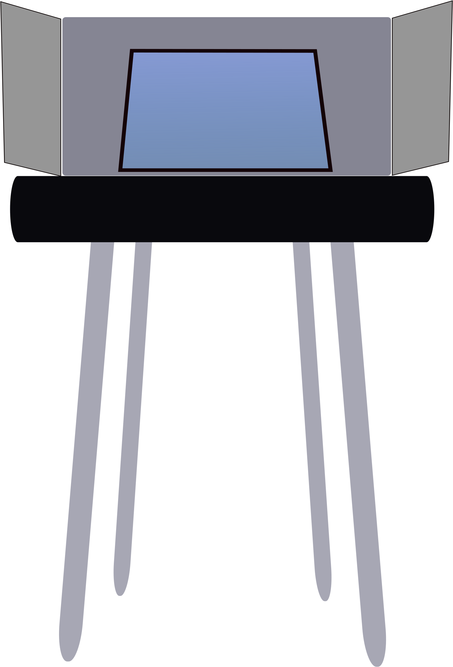Big Image - Voting Machine Vector (1697x2400)