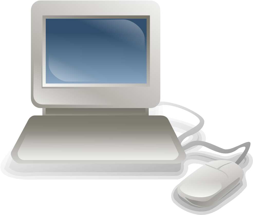 Workstation Clipart - Computer Clip Art (1000x1000)