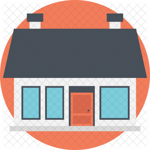 Post Office Icon - Building (512x512)