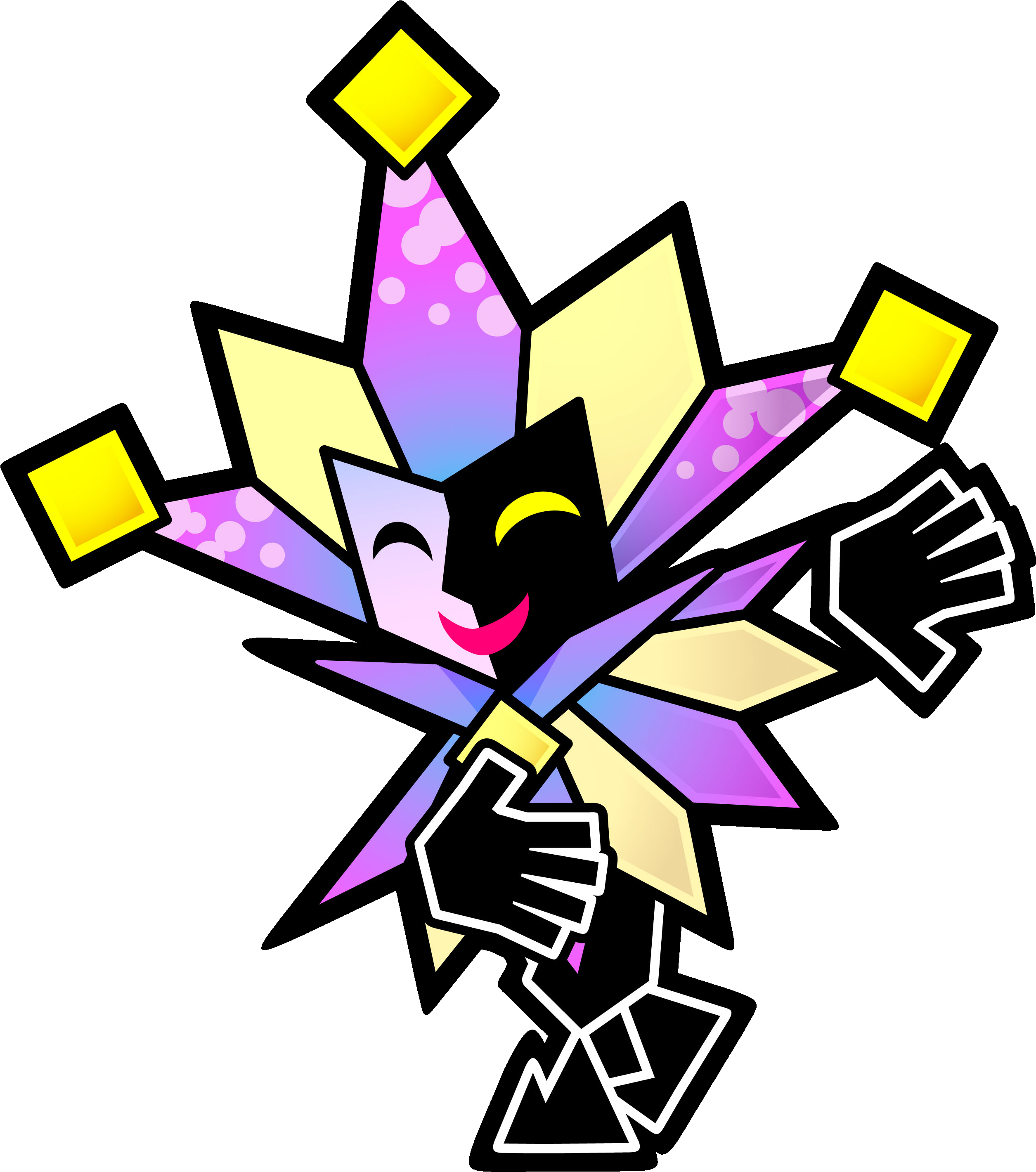 Dimentio - Super Paper Mario Characters (2638x3000)