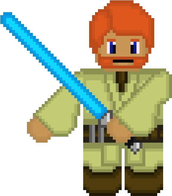 Obi- Wan Kenobi - Cartoon (660x730)