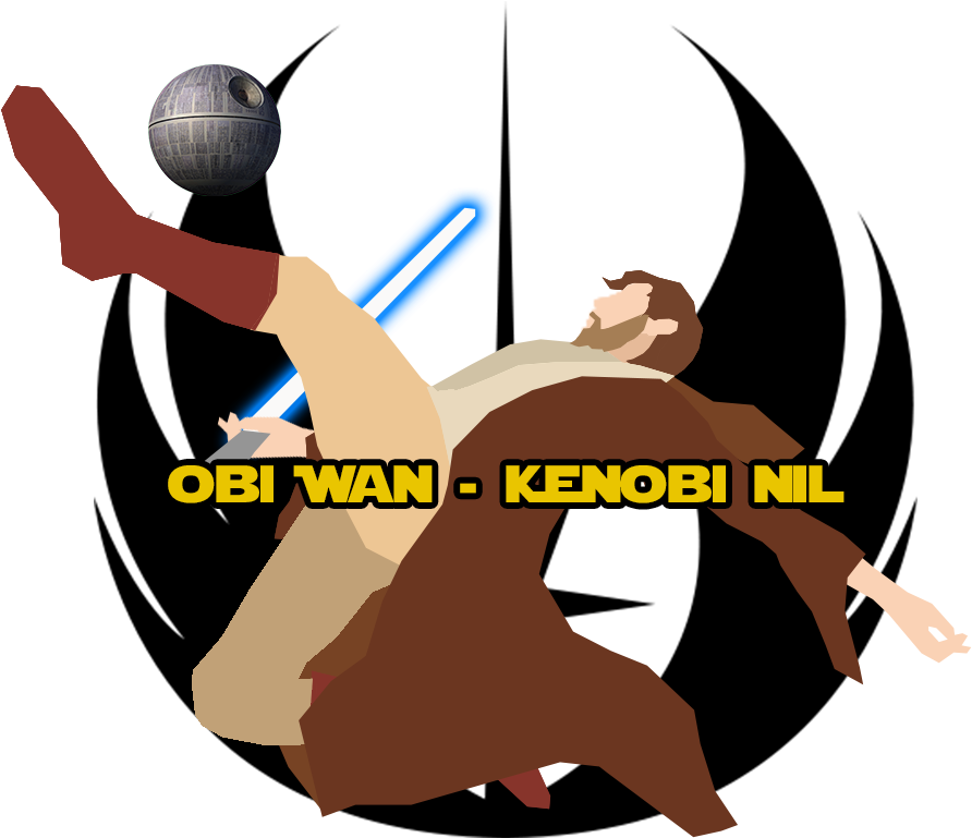 Obi Wan Kenobi Nil - Cartoon (963x876)
