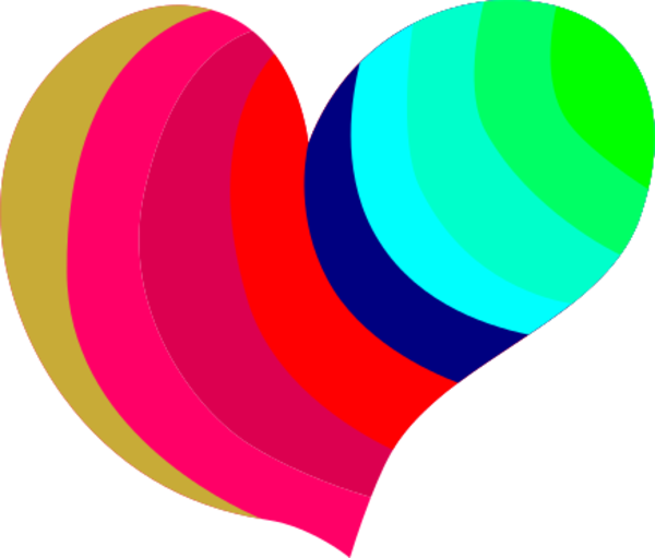 Hippie - Clip Art (600x511)