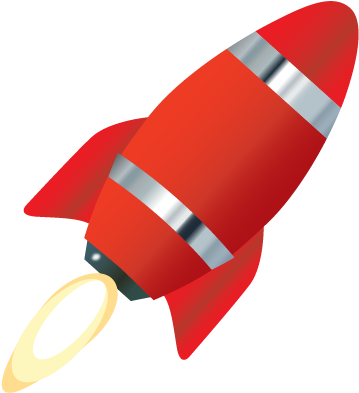Rocket Png Transparent - Small Red Rocket (512x512)