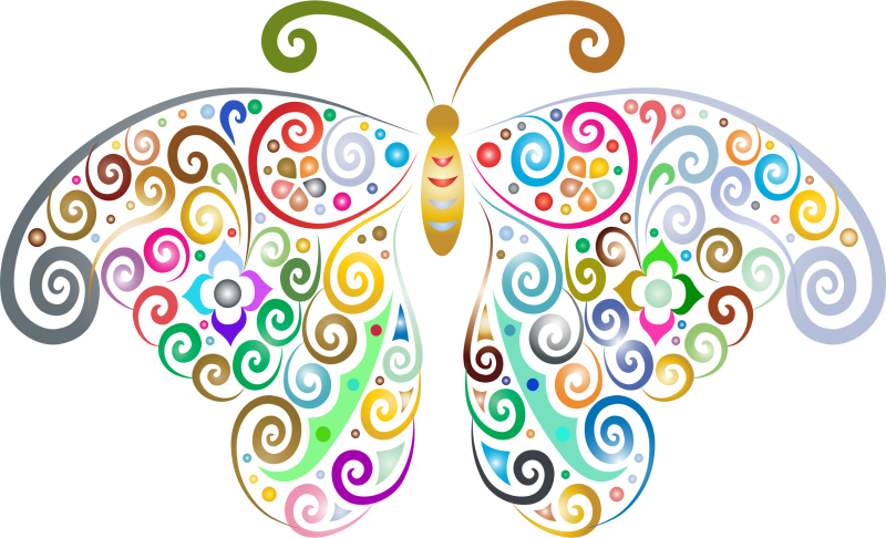 Medium Image - Transparent Background Butterfly Clipart (800x486)