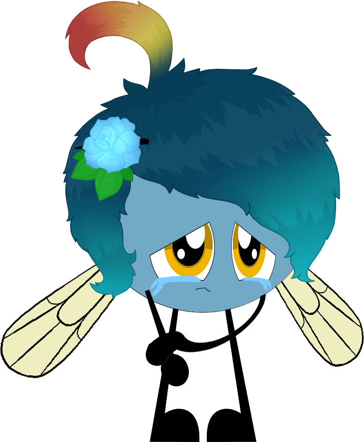 Sad Clipart Fly - Bfdi Fly Characters (727x881)