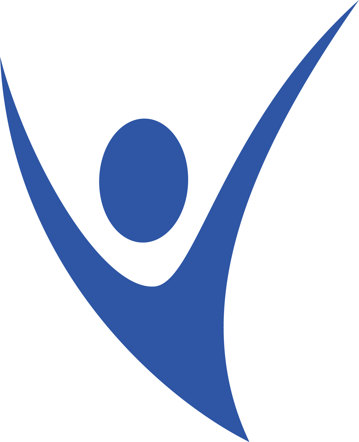 Clip Art Physical Therapy Logo Blue (1455x1790)