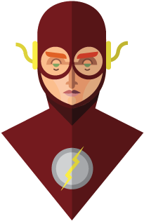 Flat Design Heroes 008 - Flash Flat Design (360x432)