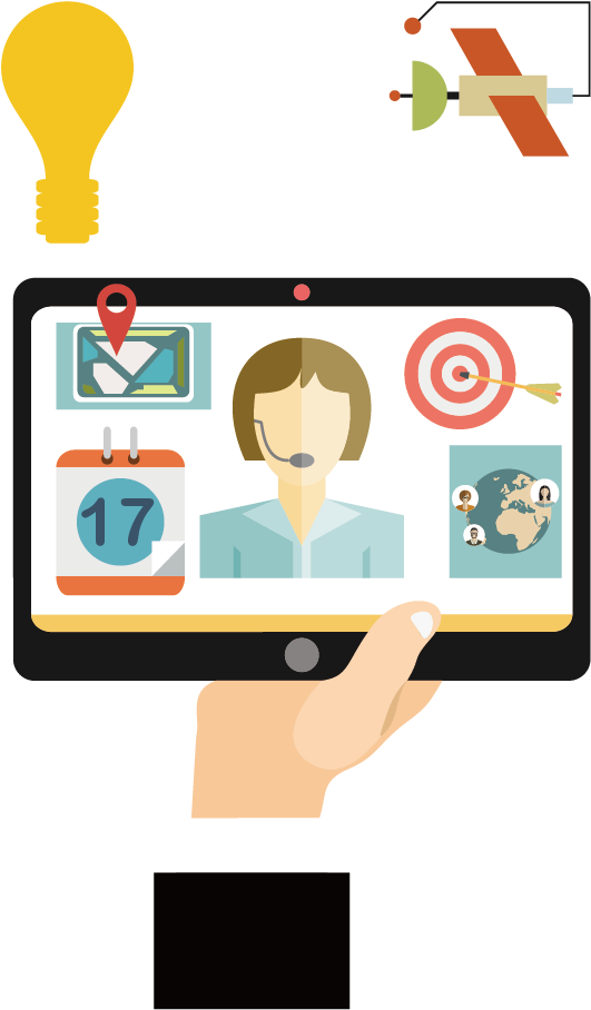 Tablet Computer Flat Design Icon - Vector Graphics (1181x1181)