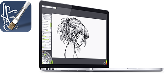 Intuos Draw Wacom Computer Design Programs Artrage - Wacom Intuos Draw Software (525x234)