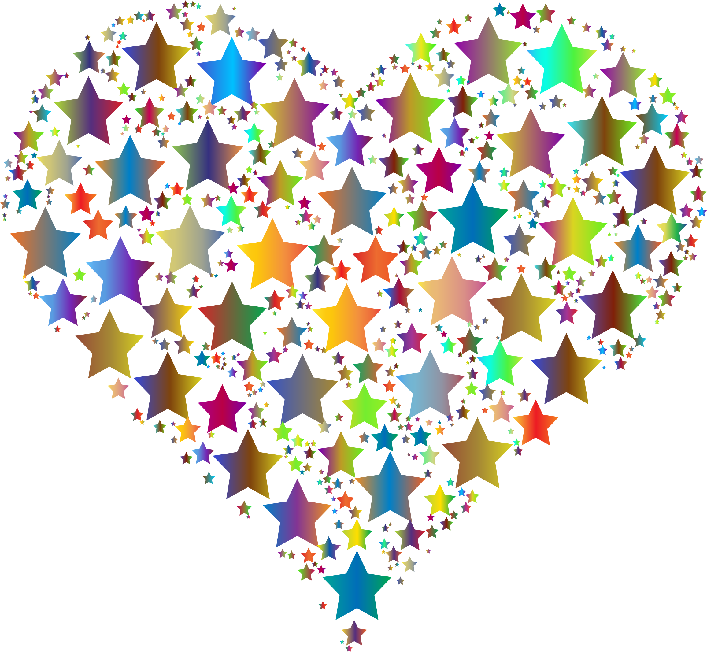 Big Image - Colorful Heart (2312x2132)