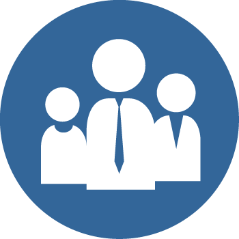 Project Management - Project Management Icon Blue (350x350)