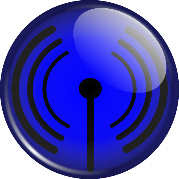 Wifi Symbol - Circle (600x600)