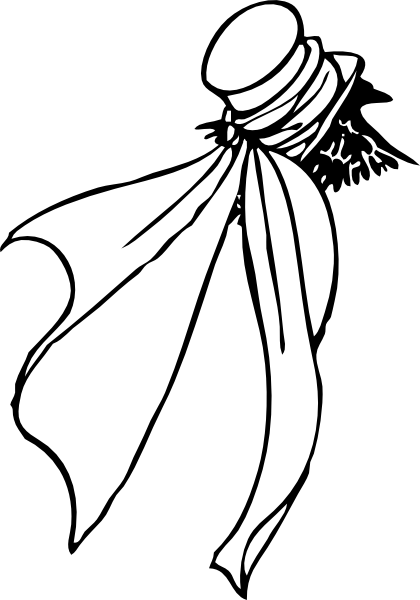 Scarf Outline (420x600)