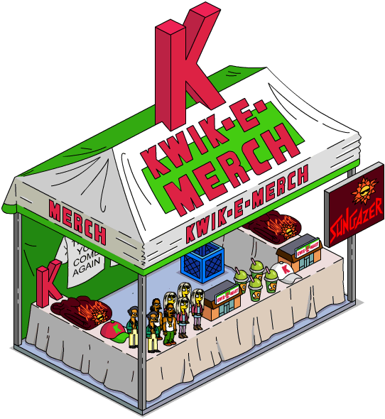 Kwik E Merch - Kwik E Merch (542x590)