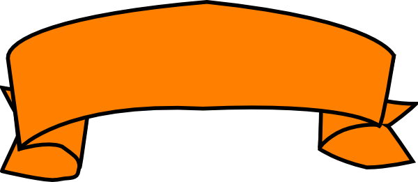 Transparent Background Banner Clipart (600x261)