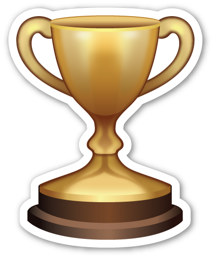 Trophy - Emoji De Trofeo (435x525)