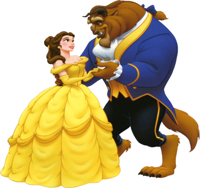 Share This Image - Belle And The Beast (636x600)