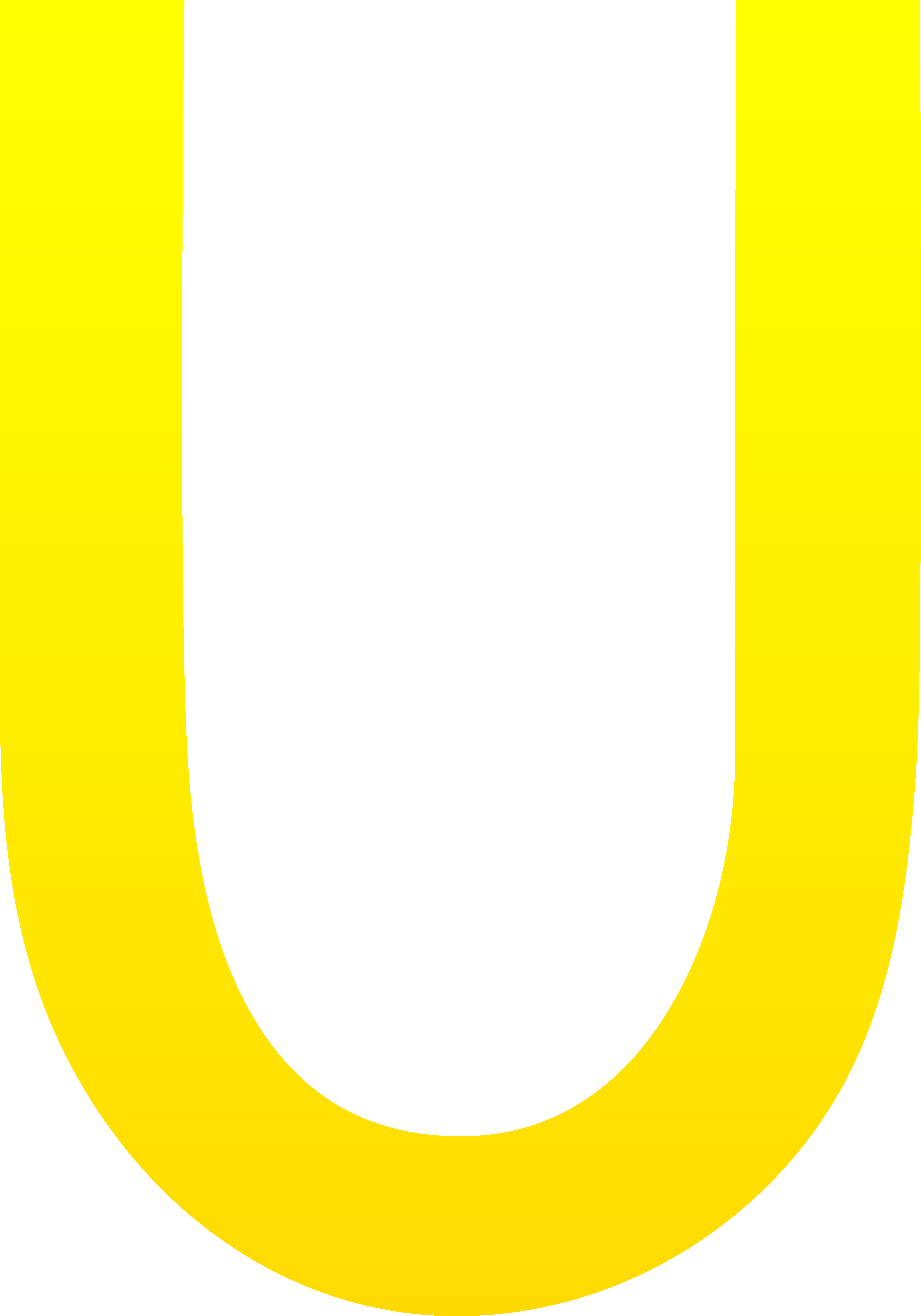 Letter Clipart - Crescent (4768x6815)