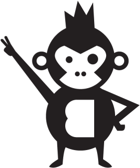 Or Create Something That Clearly Stands A Few Steps - Bira Monkey (400x400)