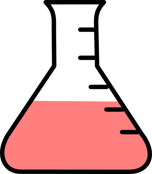 Flask Cartoon (516x593)